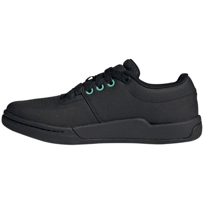 Five Ten Women's Freerider Pro Flat Shoes - Black/White/Mint - 10.5 [MPN: FX4453-10-]_1284246