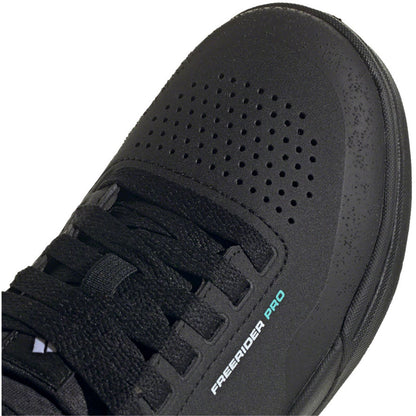 Five Ten Women's Freerider Pro Flat Shoes - Black/White/Mint - 10.5 [MPN: FX4453-10-]_1284250
