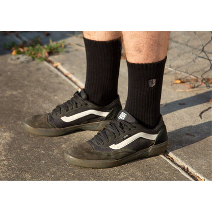 Fist Handwear Blackout Crew Sock - Black - Small/Medium [MPN: FSOCK5M]_1286657