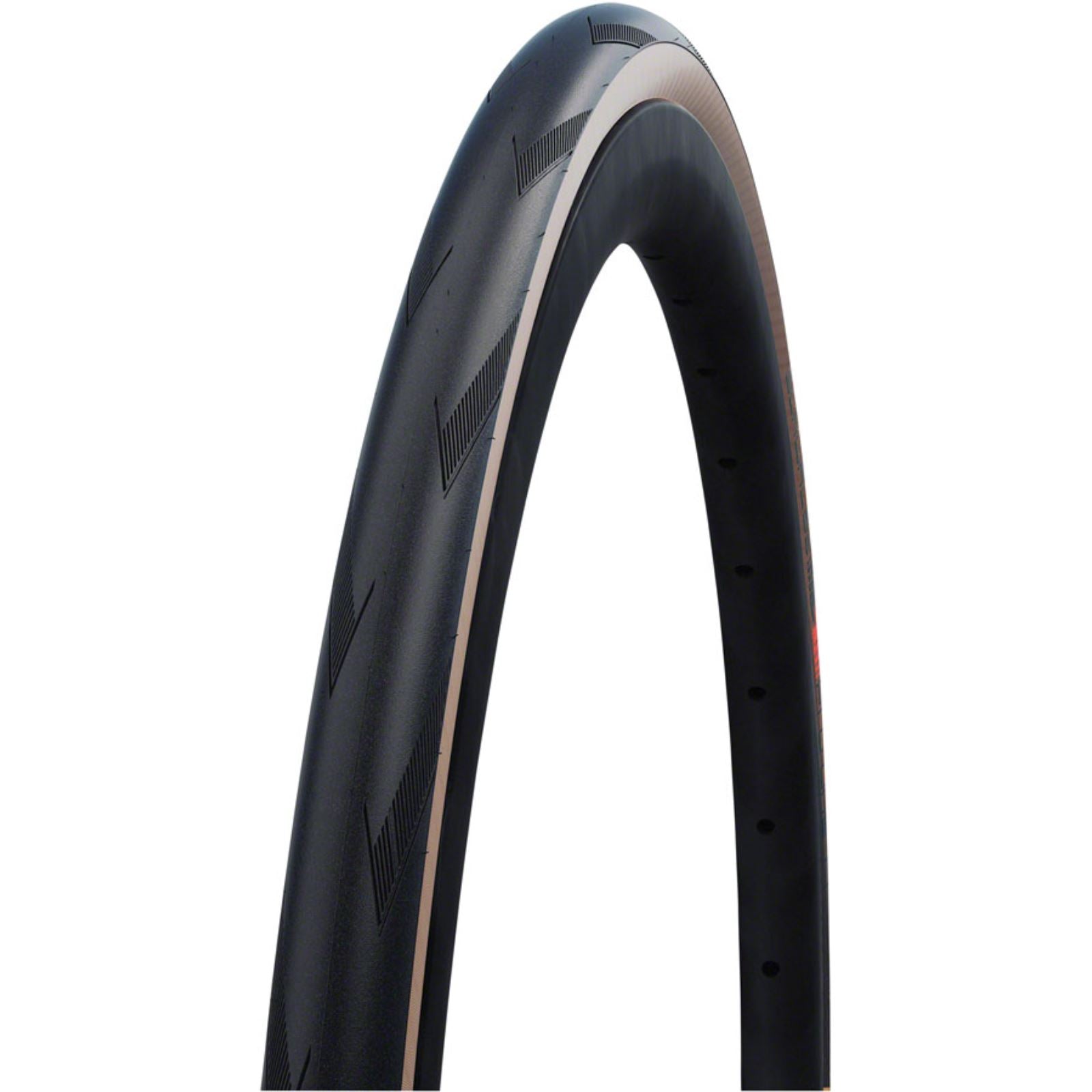 Schwalbe Pro One Tire - 700 x 25, Tubeless, Folding, Black/Transparent 11654236_1287448