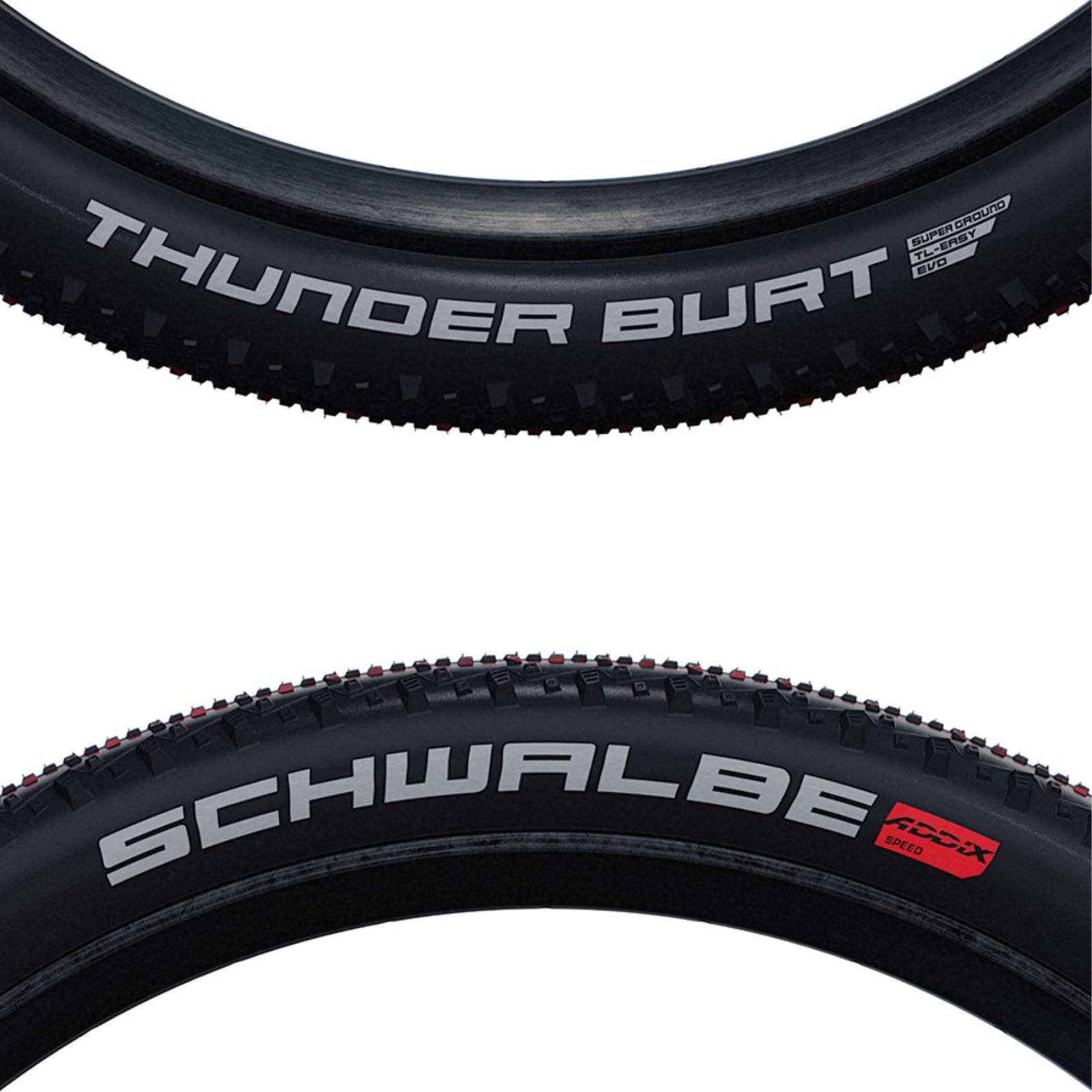 Schwalbe Thunder Burt Tire - 29 x 2.1, Tubeless, Folding, Black, Evolution [MPN: 11600562.03]_1872349