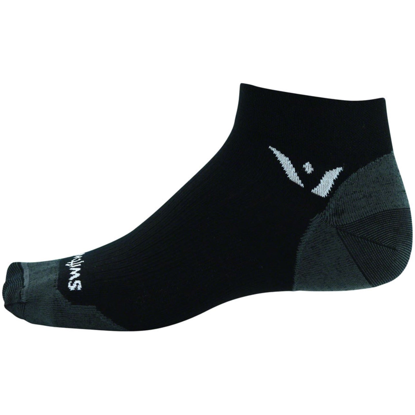 Swiftwick Pursuit One Ultralight Socks - 1 inch - Black - Small [MPN: 1BAW0ZZ-S]_1288623