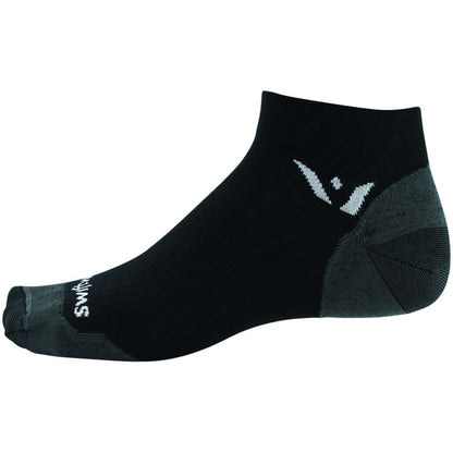 Swiftwick Pursuit One Ultralight Socks - 1 inch - Black - Small [MPN: 1BAW0ZZ-S]_1288623