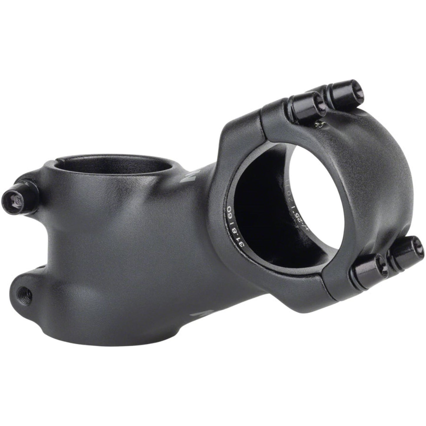 MSW 25 Stem - 60mm - 31.8 Clamp +/-25, 1-1/8" - Aluminum - Black [MPN: 17-000392]_1288818