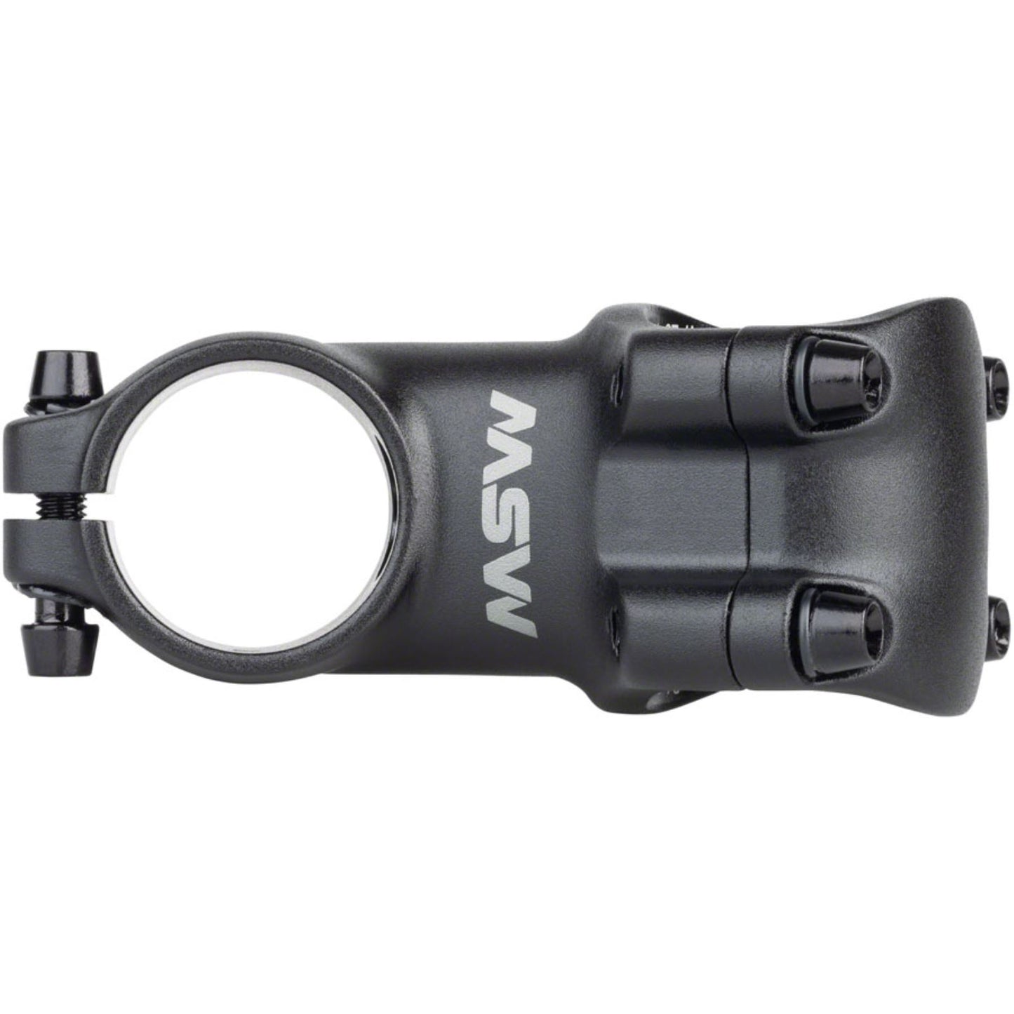 MSW 25 Stem - 60mm - 31.8 Clamp +/-25, 1-1/8" - Aluminum - Black [MPN: 17-000392]_1288821