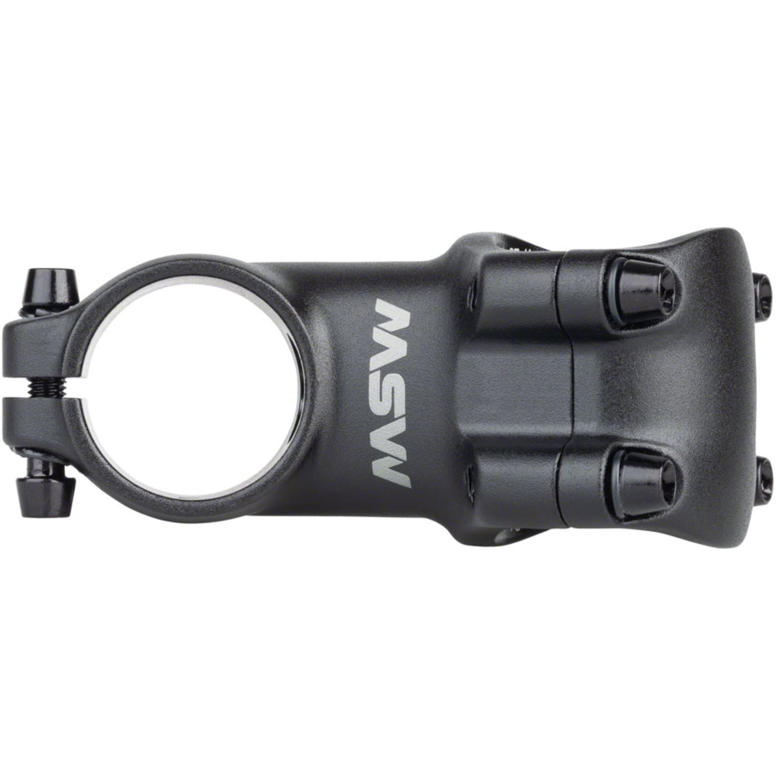 MSW 25 Stem - 60mm - 31.8 Clamp +/-25, 1-1/8" - Aluminum - Black [MPN: 17-000392]_1288821