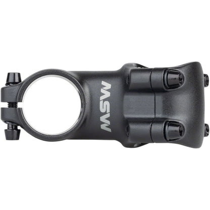 MSW 25 Stem - 60mm - 31.8 Clamp +/-25, 1-1/8" - Aluminum - Black [MPN: 17-000392]_1288821