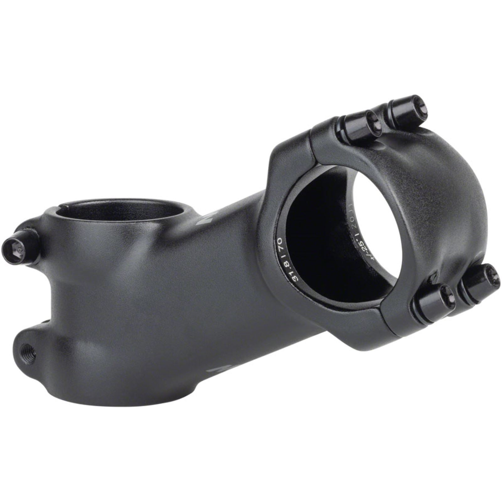 MSW 25 Stem - 70mm - 31.8 Clamp +/-25, 1-1/8" - Aluminum - Black [MPN: 17-000392]_1288822