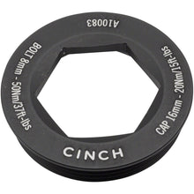 Race Face CINCH Crank Puller Cap and Washer Set - For XC/AM, Matte Black [MPN: F30026MAT]_1289918