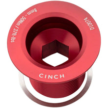 Race Face CINCH Crank Bolt With Washer - NDS, M18, Gloss Red [MPN: F10024GLSRED]_1289926