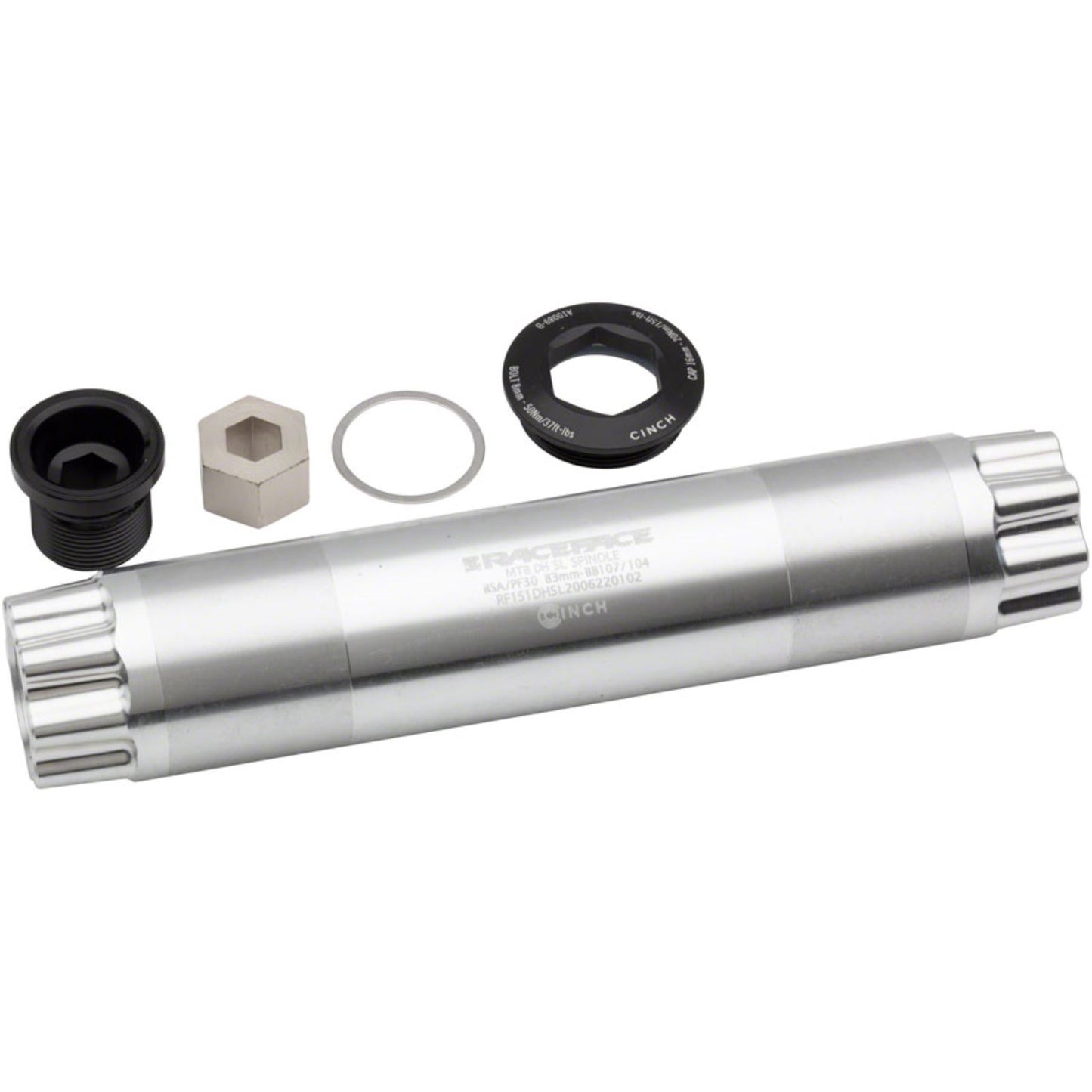 Race Face Six C/Atlas CINCH Spindle Kit - 30mm, For 83mm OPEN BOX [MPN: F30048]_1893052