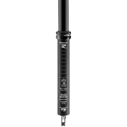 Race Face Turbine R Dropper Seatpost - 31.6 - 125mm Travel - Black [MPN: SP21TURRDP31.6X125BLK]_1290194