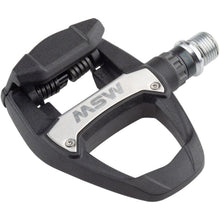 MSW Judo Pedals - Single Side Road Clipless - Composite - 9/16" - Black [MPN: 18-000118]_1290767