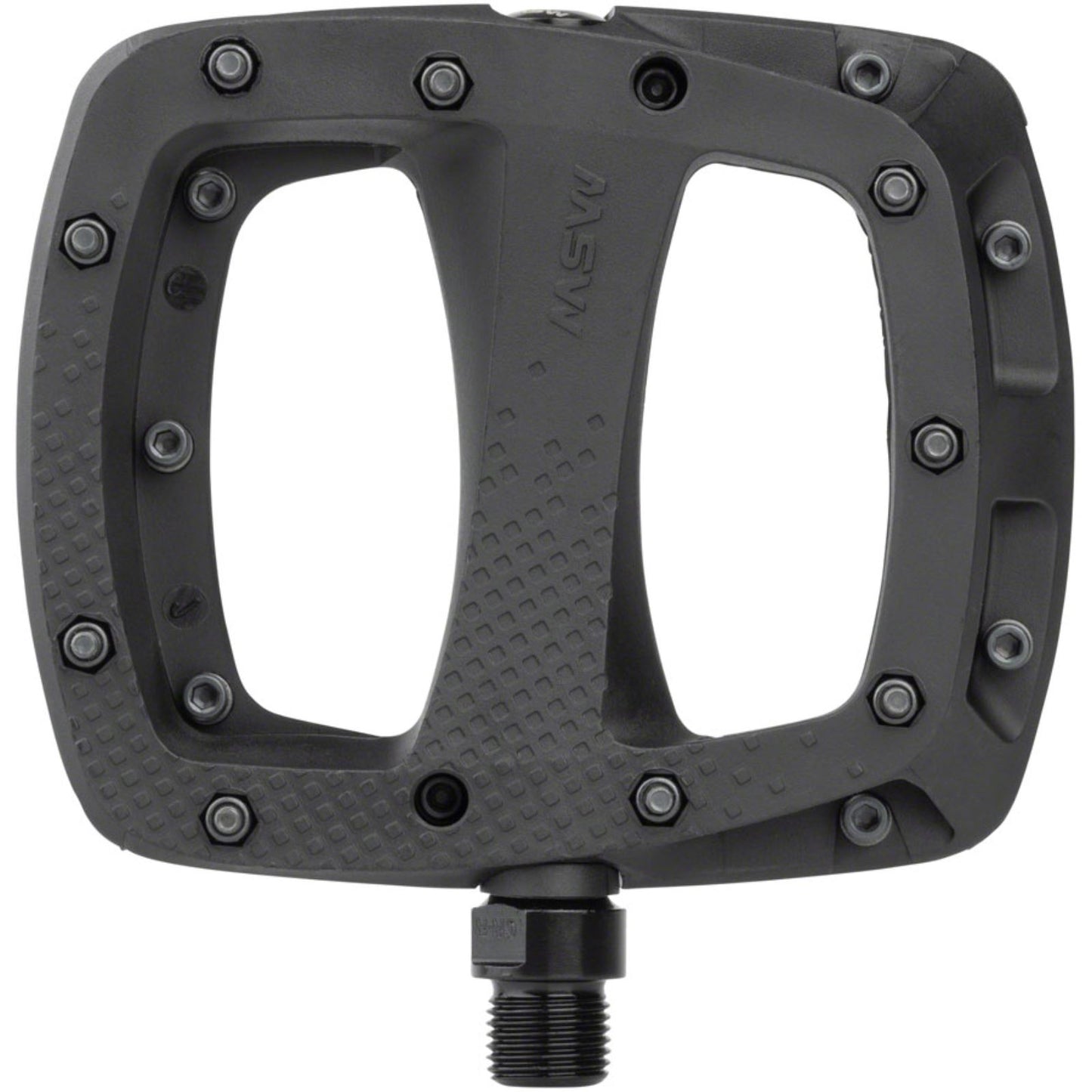 MSW Thump Pedals with Replaceable Pins - Platform - Composite - 9/16" - Black [MPN: YQB06N]_1290744