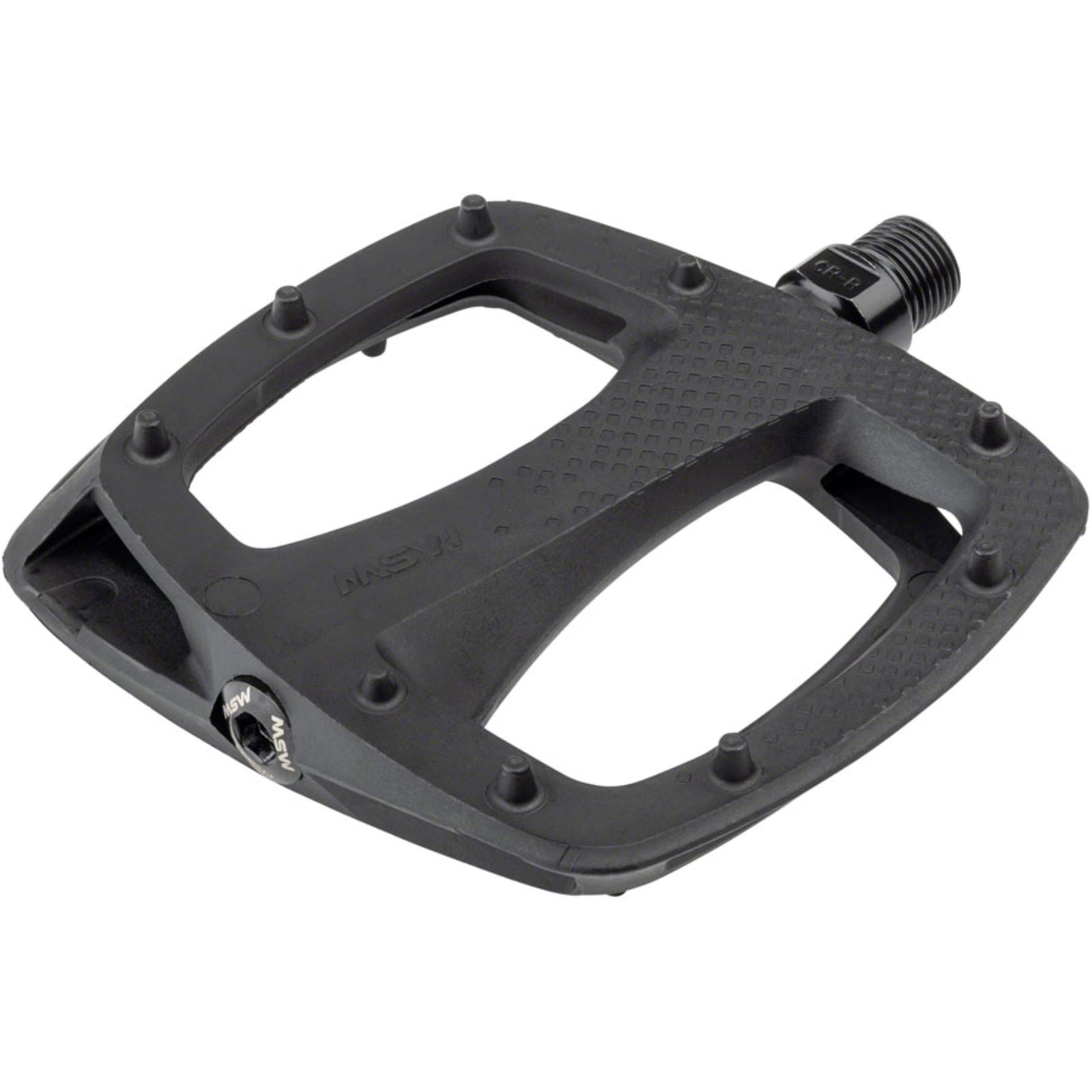 MSW Thump Pedals - Platform - Composite - 9/16" - Black [MPN: YQB06NM]_1290745