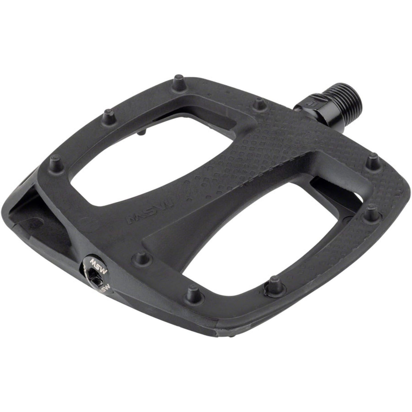 MSW Thump Pedals - Platform - Composite - 9/16" - Black [MPN: YQB06NM]_1290746