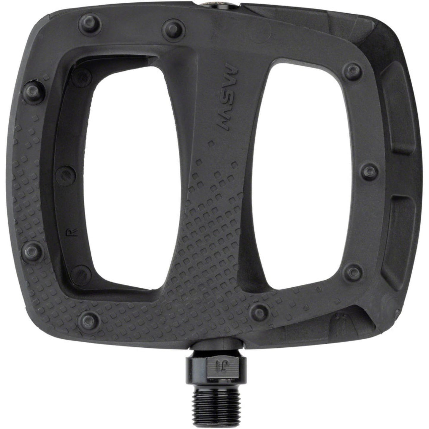 MSW Thump Pedals - Platform - Composite - 9/16" - Black [MPN: YQB06NM]_1290747
