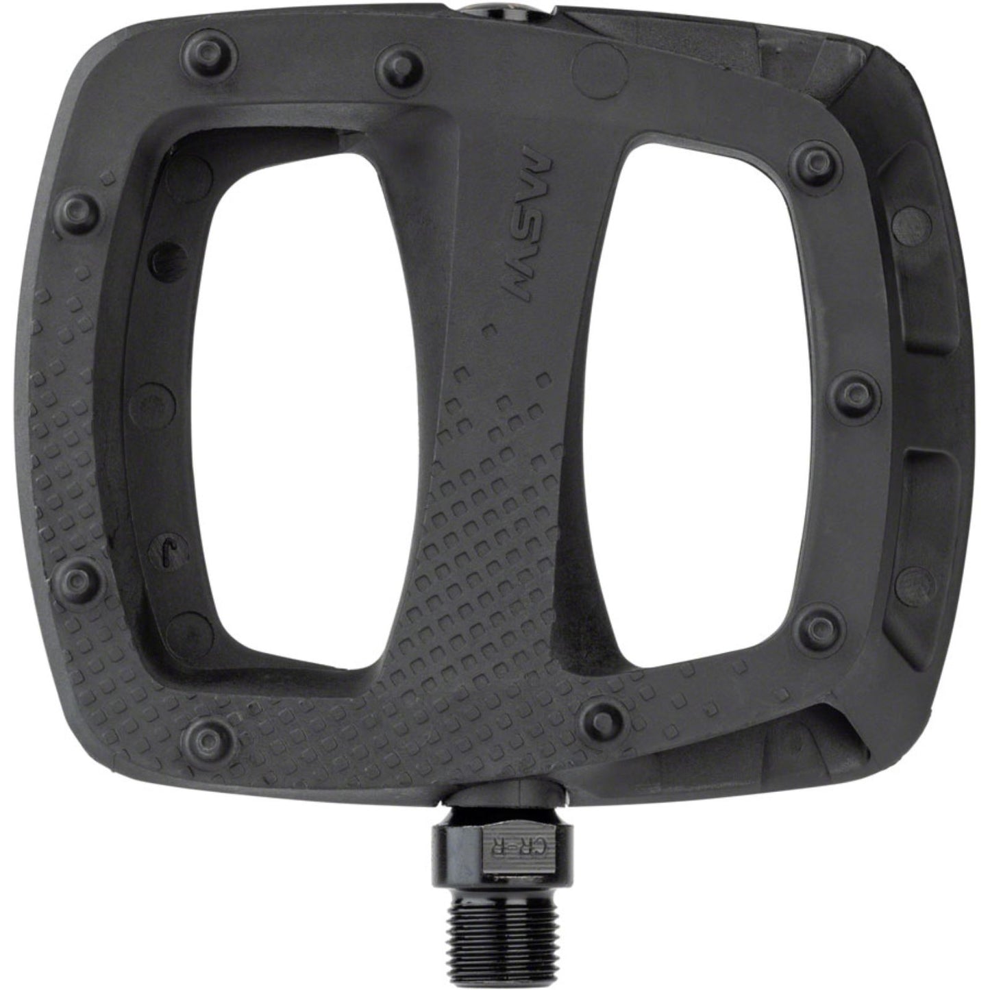 MSW Thump Pedals - Platform - Composite - 9/16" - Black [MPN: YQB06NM]_1290748