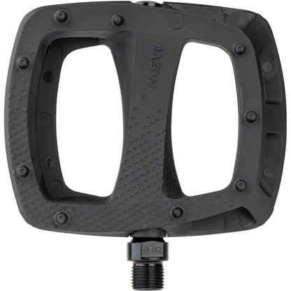 MSW Thump Pedals - Platform - Composite - 9/16" - Black [MPN: YQB06NM]_1290748