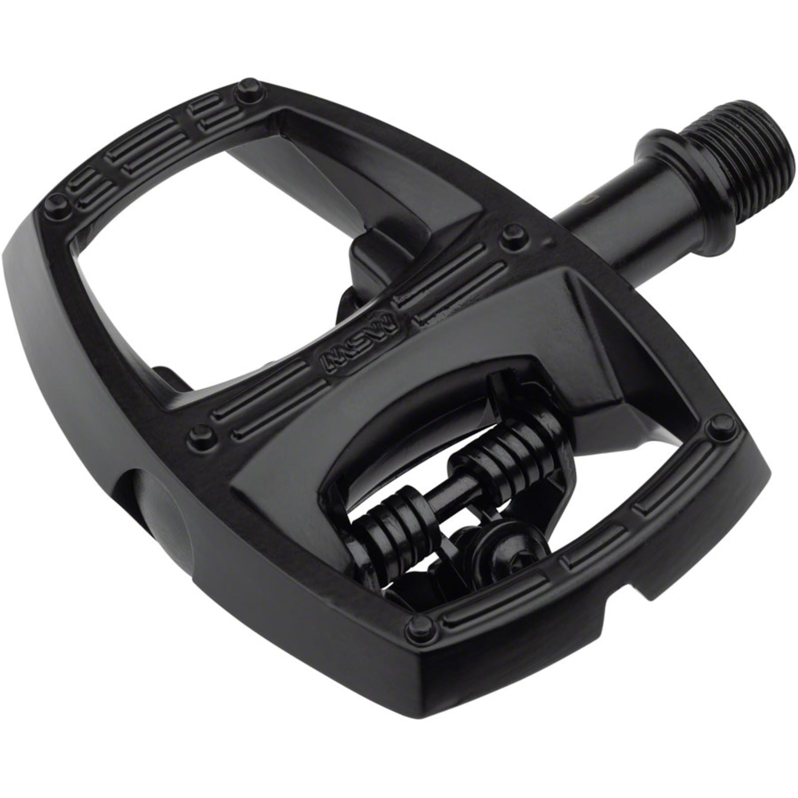 MSW Flip I Pedals - Single Side Clipless - Aluminum - 9/16" - Black [MPN: DWG #-18-000003]_1290818