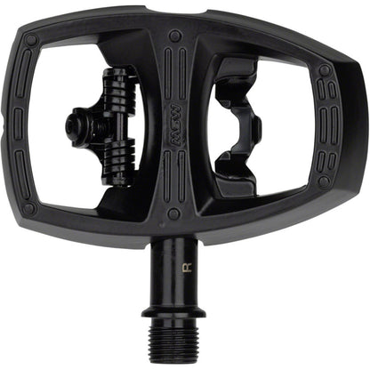 MSW Flip I Pedals - Single Side Clipless - Aluminum - 9/16" - Black [MPN: DWG #-18-000003]_1290820