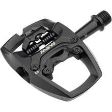 MSW Flip II Pedals - Single Side Clipless - Aluminum - 9/16" - Black [MPN: 18-000040]_1290821