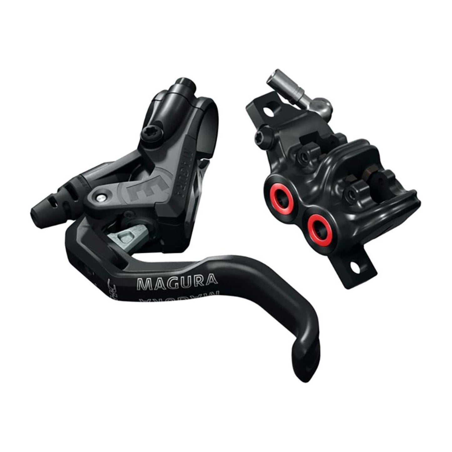 Magura MT5 HC Disc Brake and Lever - Front or Rear, Black/Neon Red [MPN: 2702382]_1525534