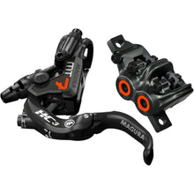 Magura MT7 HC3 Disc Brake and Lever - Front or Rear, Black/Orange [MPN: 2702285]_1291398