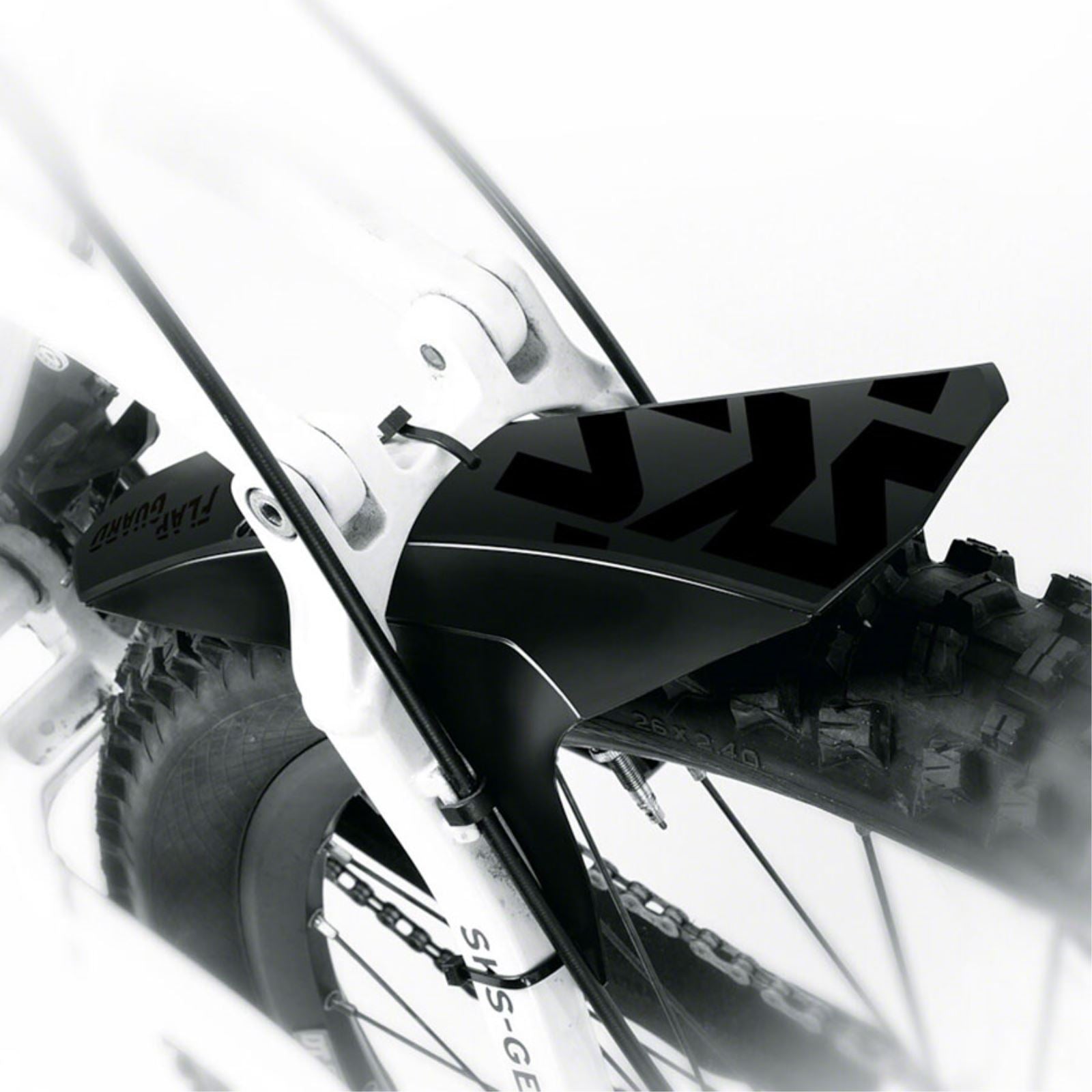 SKS Germany SKS Flap Guard Clip-On Front Fender - Fork Mount - Black [MPN: 11653]_1293466