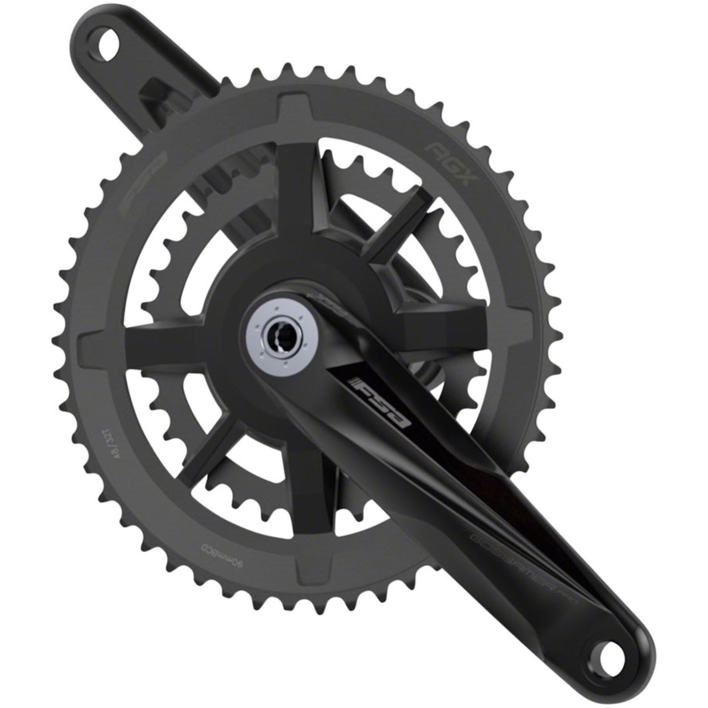 Full Speed Ahead Gossamer Pro Modular AGX+ Crankset - 175mm, 11/12-Speed, Black [MPN: 336-0350BJ5090]_1293669