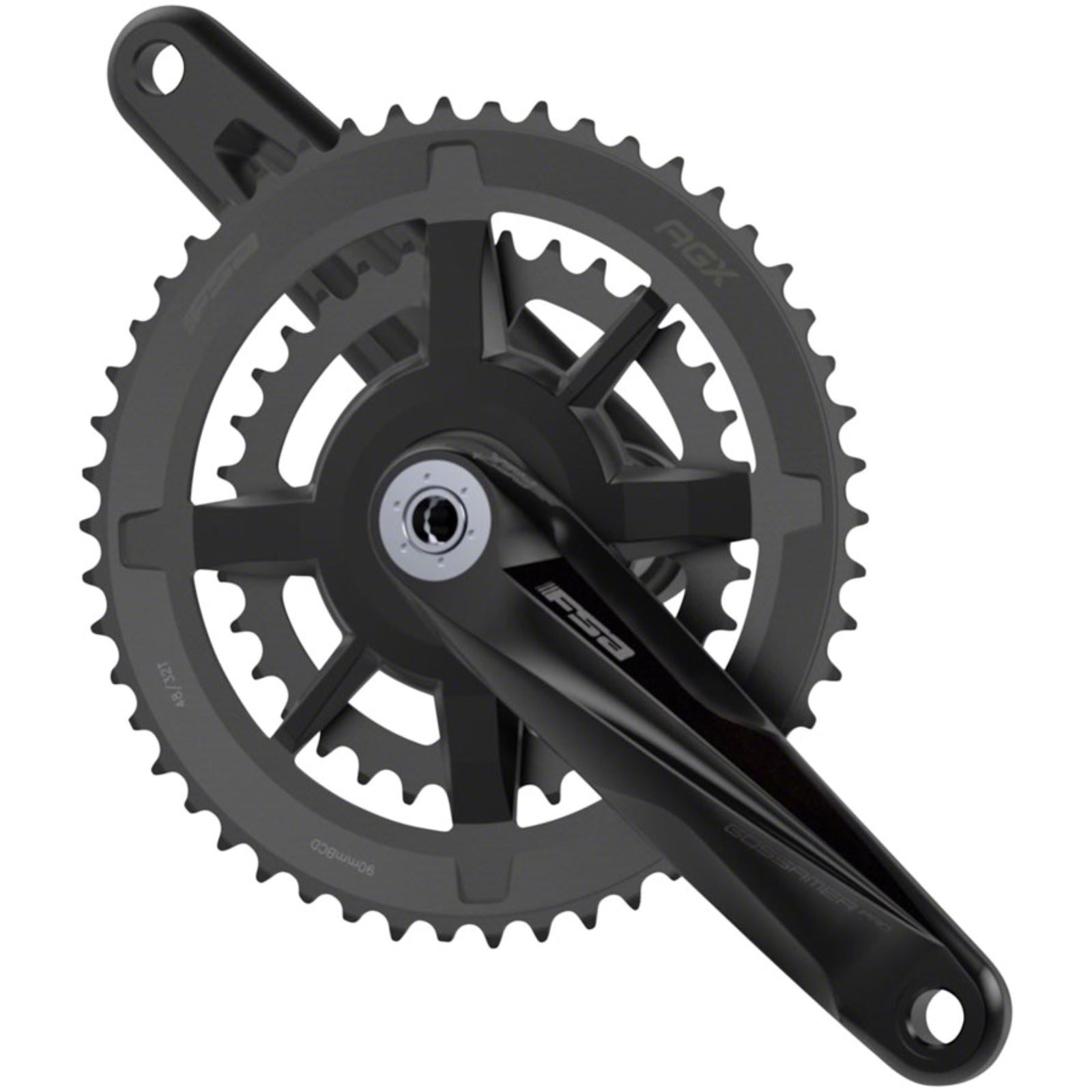 Full Speed Ahead Gossamer Pro Modular AGX+ Crankset - 175mm, 11/12-Speed, Black [MPN: 336-0350BJ5090]_1293669