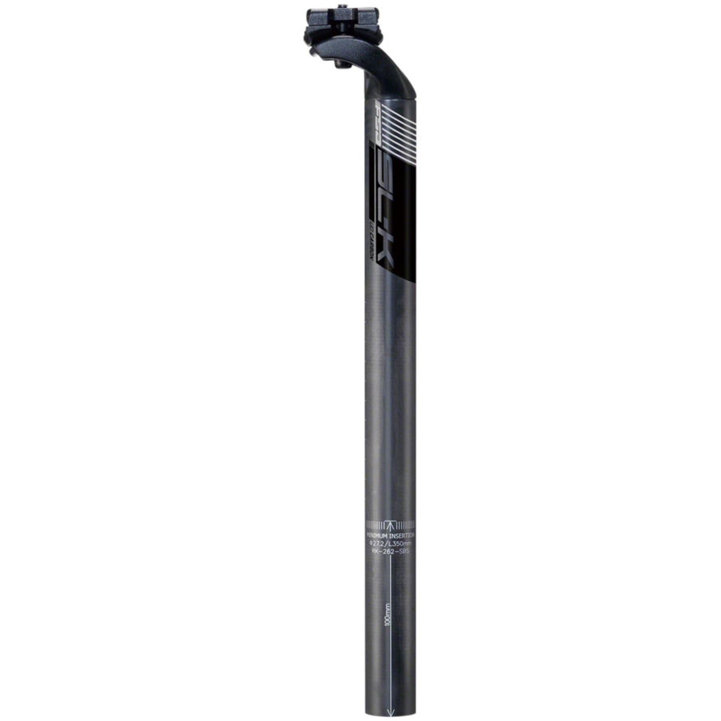 Full Speed Ahead SL-K SB20 Carbon Seatpost - 27.2 x 400mm, Black/Gray [MPN: 192-0058033030]_1293682