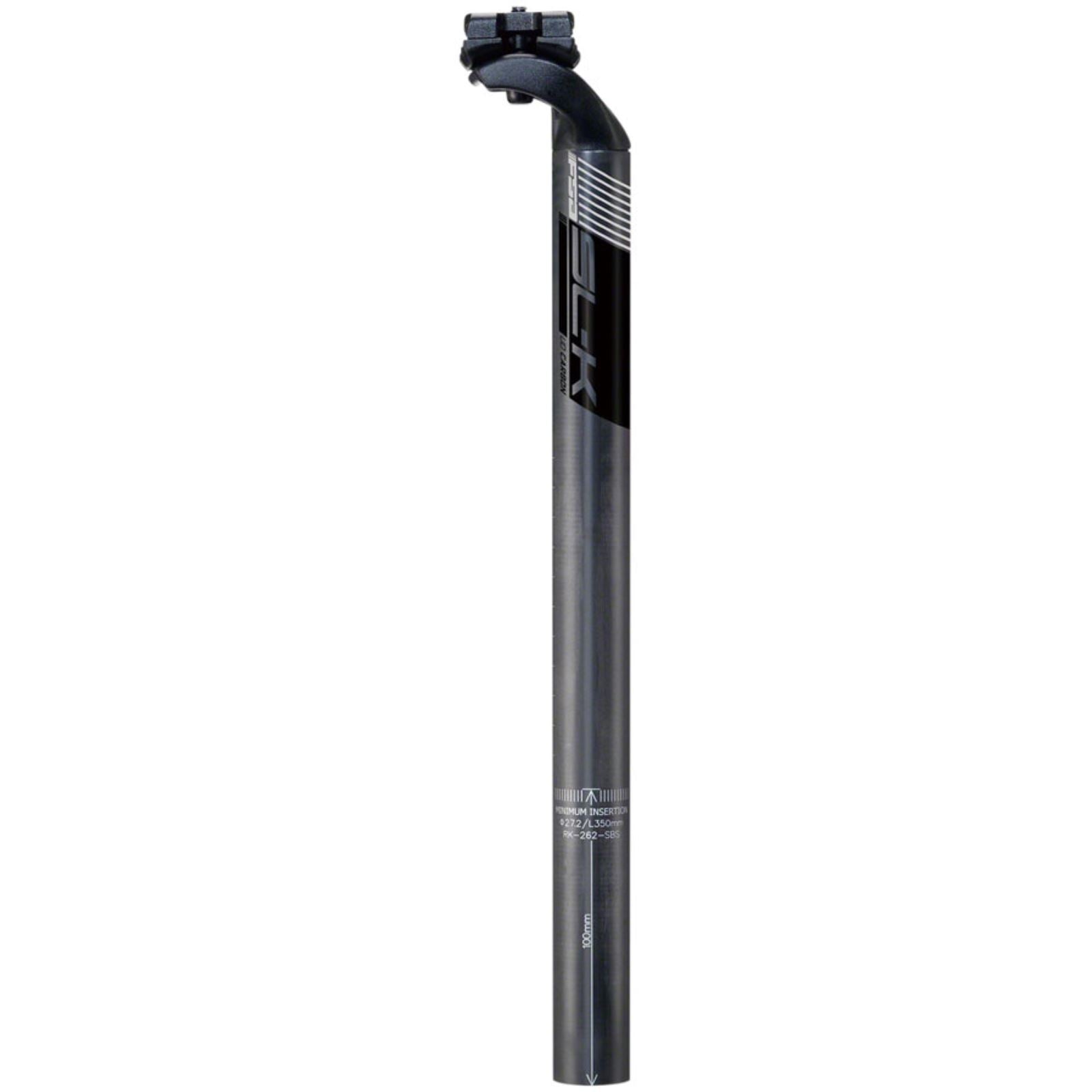 Full Speed Ahead SL-K SB20 Carbon Seatpost - 27.2 x 400mm, Black/Gray [MPN: 192-0058033030]_1293682