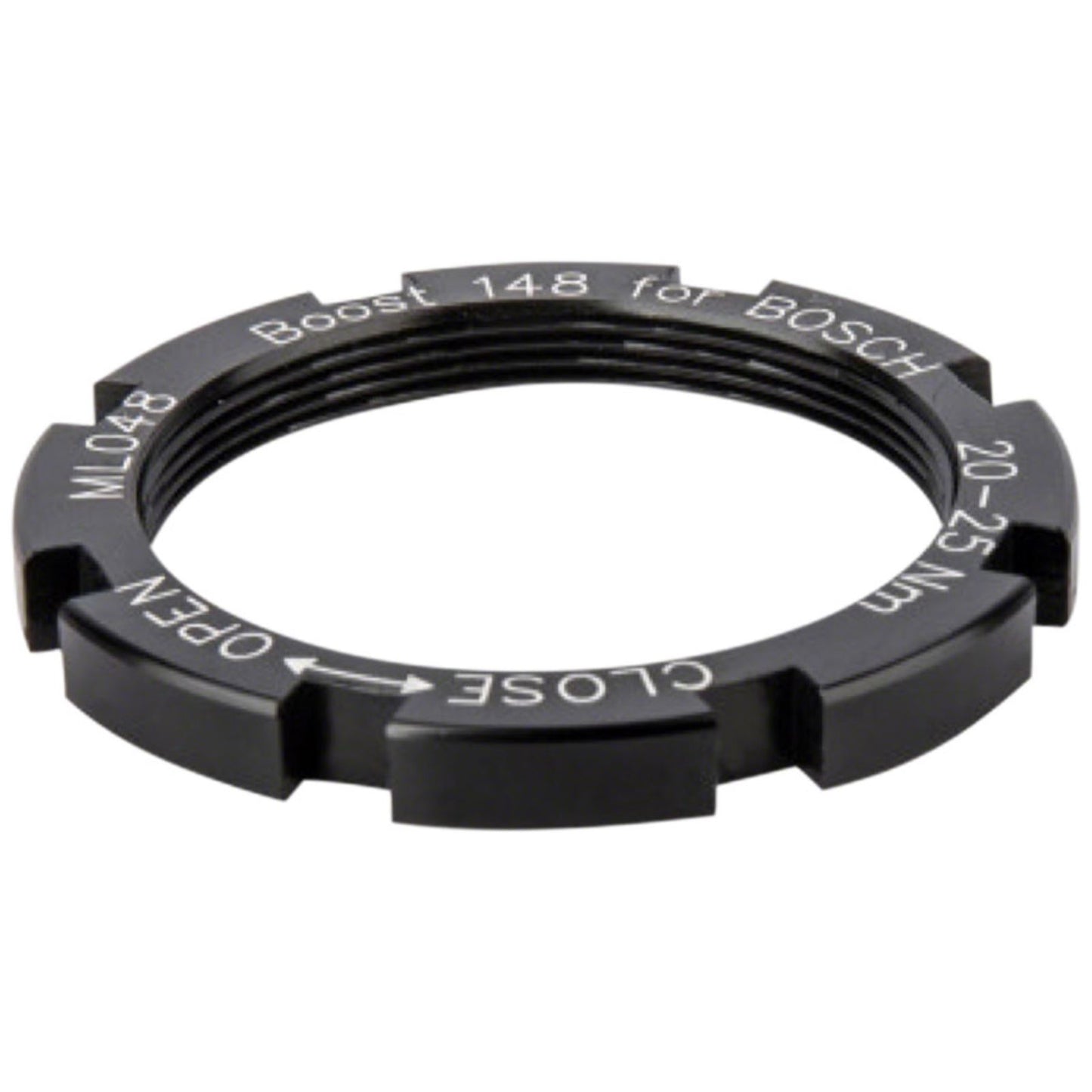 Full Speed Ahead eBike Lockring For Bosch - Boost148, Anodized Black [MPN: 32700034000010]_1293684
