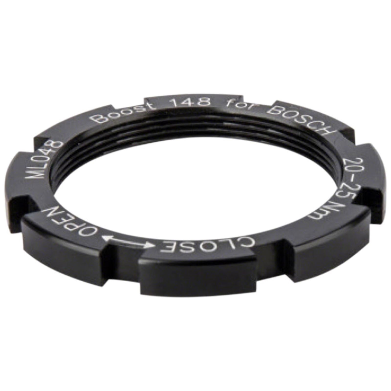 Full Speed Ahead eBike Lockring For Bosch - Boost148, Anodized Black [MPN: 32700034000010]_1293684