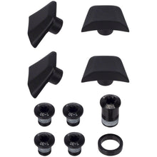 Full Speed Ahead SL-K ABS Chainring Bolt Kit - Black, 10-Piece Kit [MPN: 390-2098]_1293686
