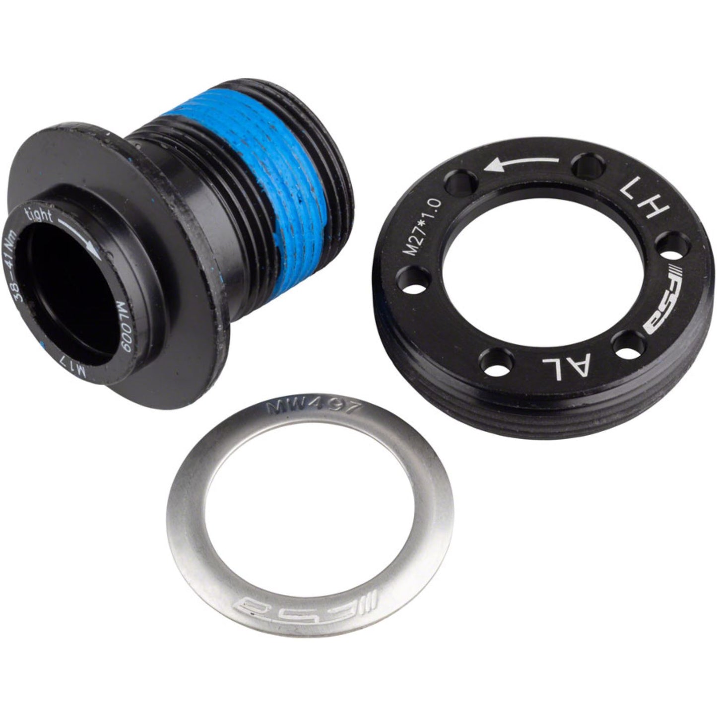 Full Speed Ahead QR-20 Self Extracting Crank Bolt Assembly - Anodized Black [MPN: 390-0022000010]_1293643