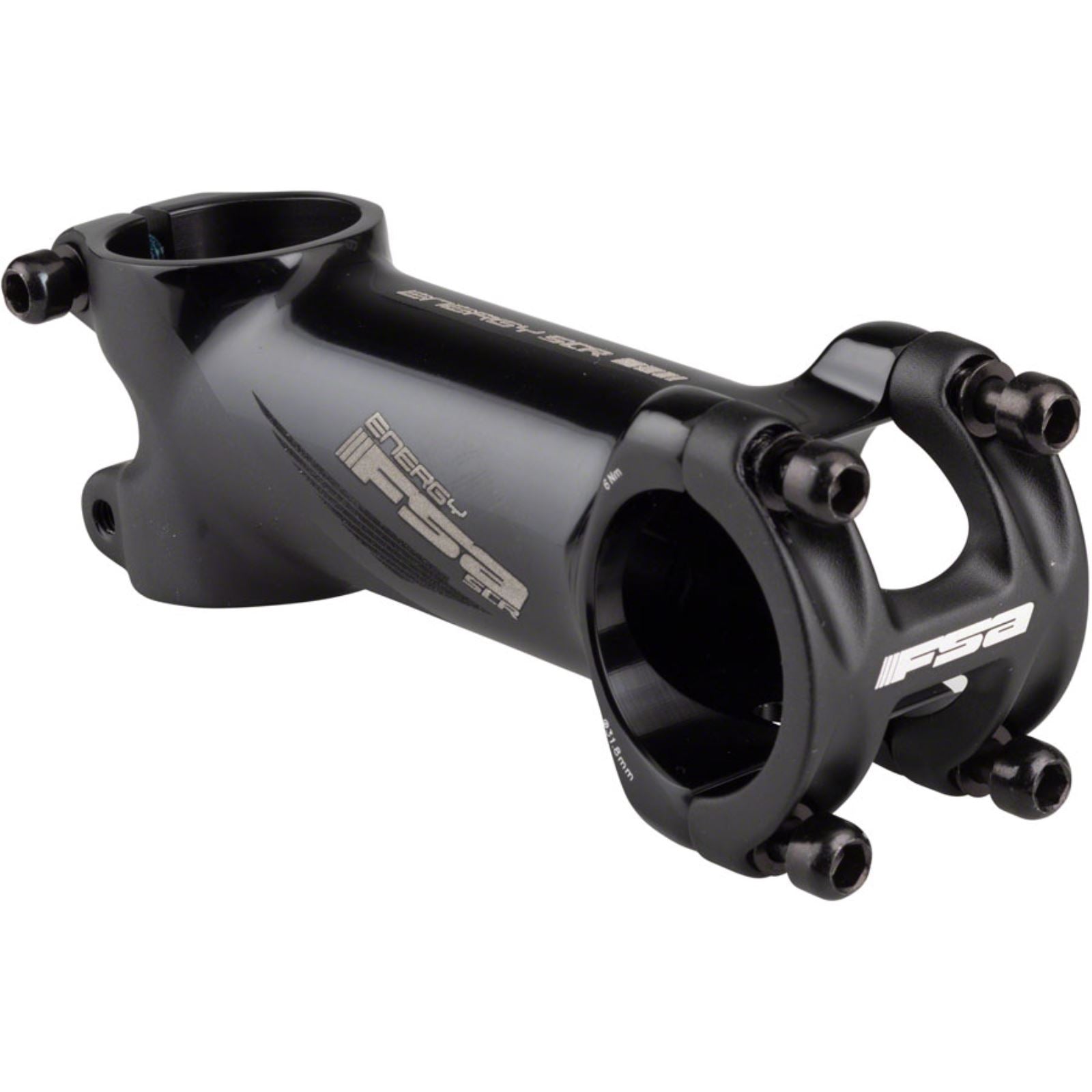 Full Speed Ahead Energy SCR Stem - 90mm, 31.8 Clamp, +/-6, Black/Gray [MPN: 175-0035017090]_1293652