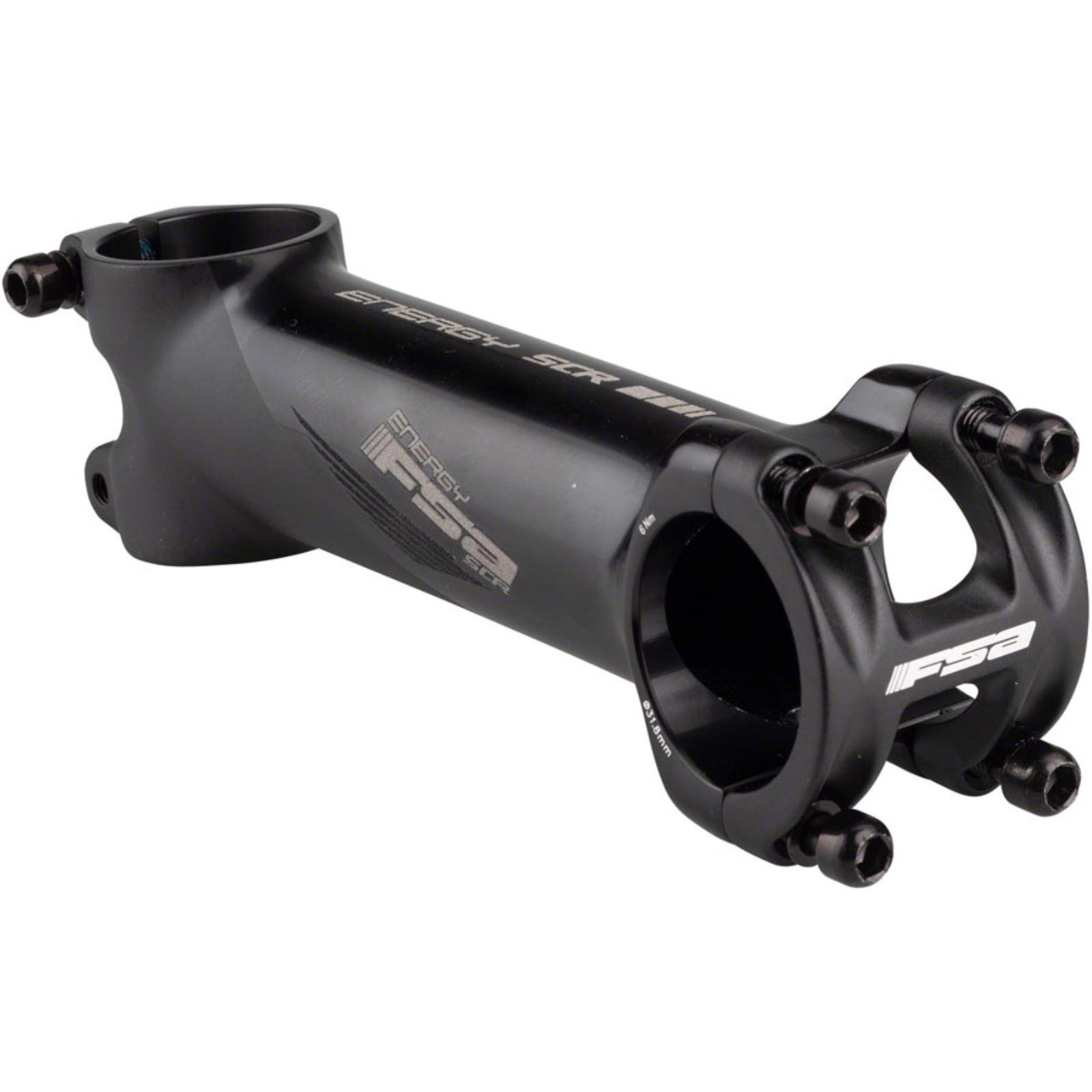 Full Speed Ahead Energy SCR Stem - 120mm, 31.8 Clamp, +/-6, Black/Gray [MPN: 175-0035020090]_1293654
