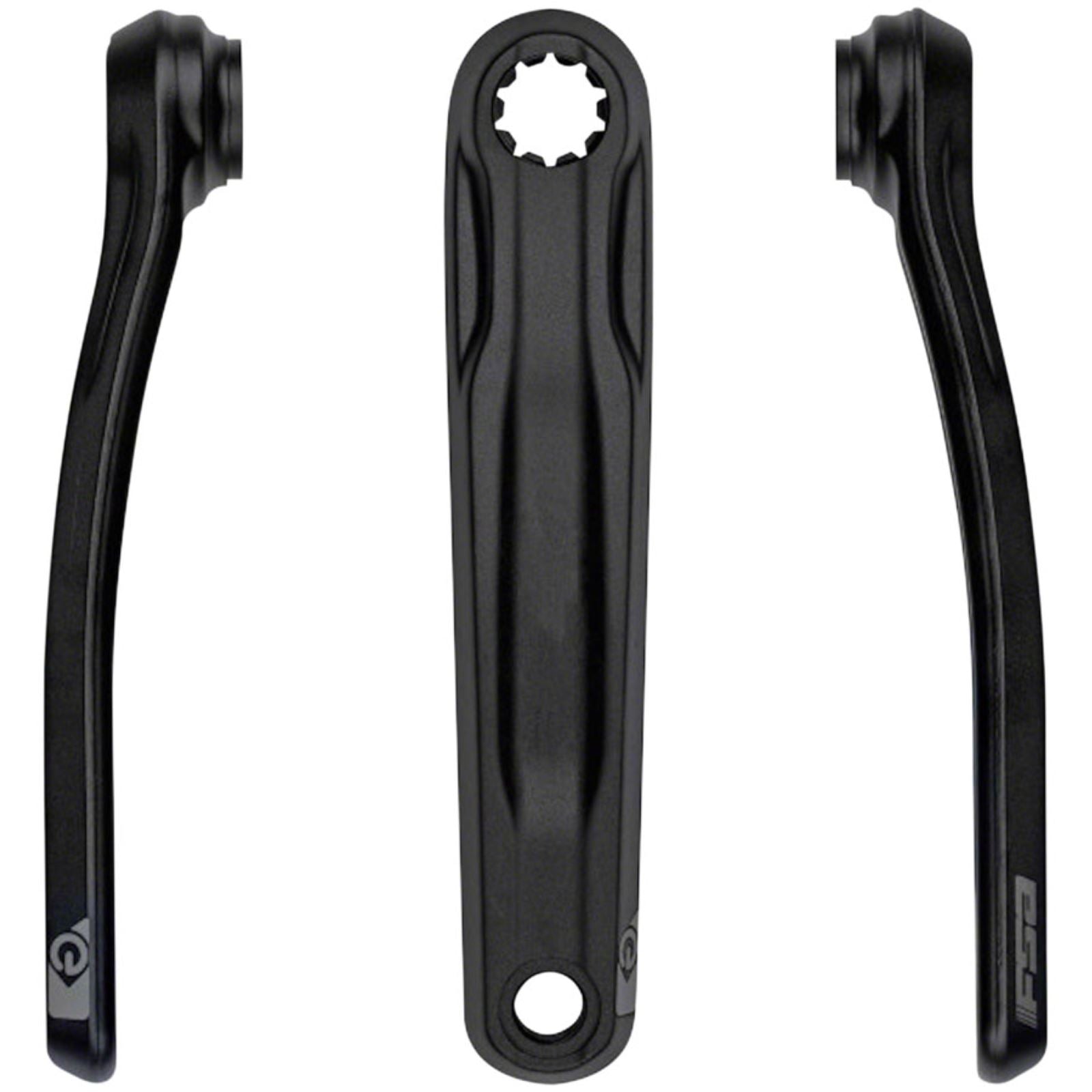 Full Speed Ahead CK-762 Yamaha/Giant Ebike Crank Arm Set - 160mm, ISIS, Black [MPN: 32400052001050]_1293640