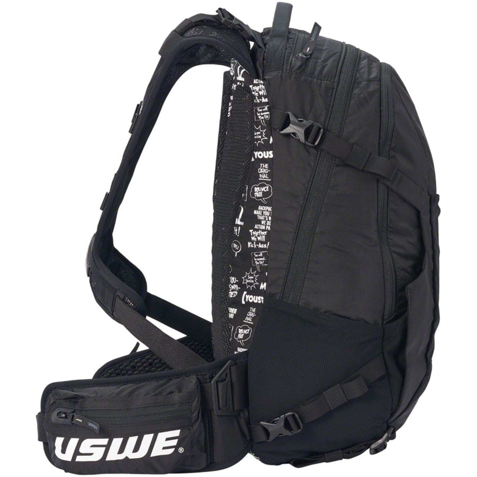 UsWe Shred 25 Hydration Pack - Carbon Black [MPN: 411V-2252701]_1294872