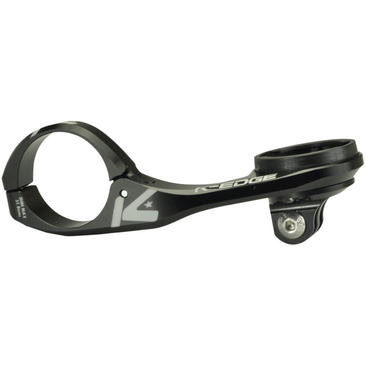 K-Edge Garmin Max Combo Mount - 31.8, Black OPEN BOX [MPN: K13-4500C-31.8-BLK]_2757356