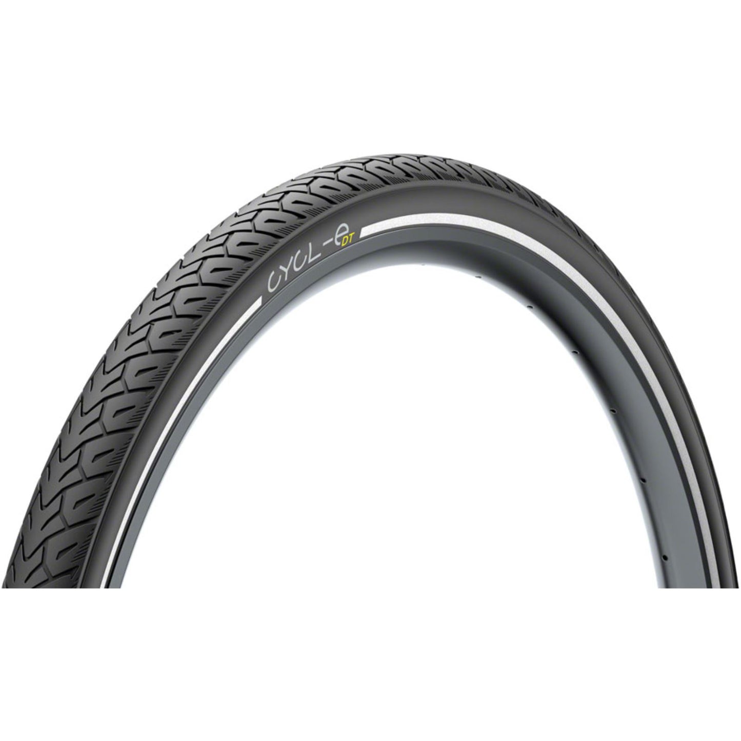 Pirelli - Bicycle Cycl-e DT Tire - 700 x 47 - Clincher, Wire, Black, Reflective 3371400_1296182