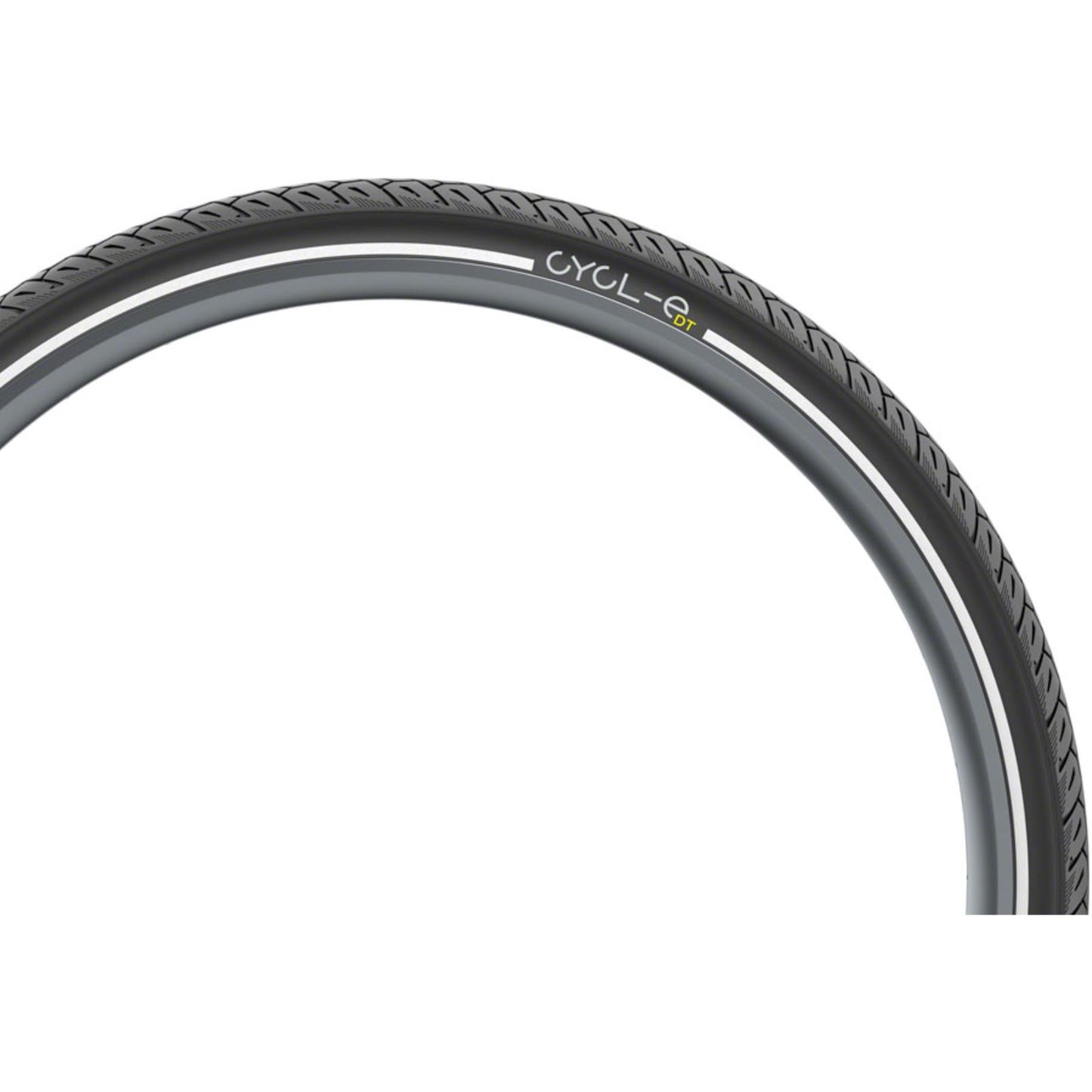 Pirelli - Bicycle Cycl-e DT Tire - 700 x 47 - Clincher, Wire, Black, Reflective 3371400_1296183
