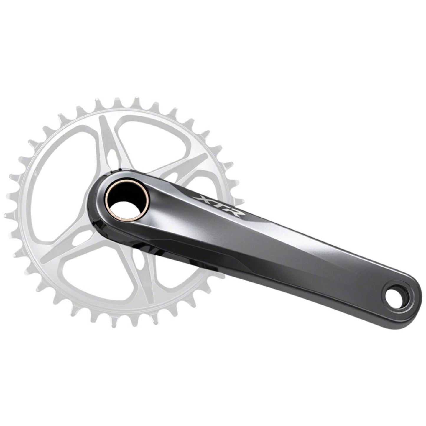 Shimano XTR FC-M9125-1 Crankset - 175mm, 12-Speed, 1x, Direct Mount [MPN: IFCM91251EXX]_1297052