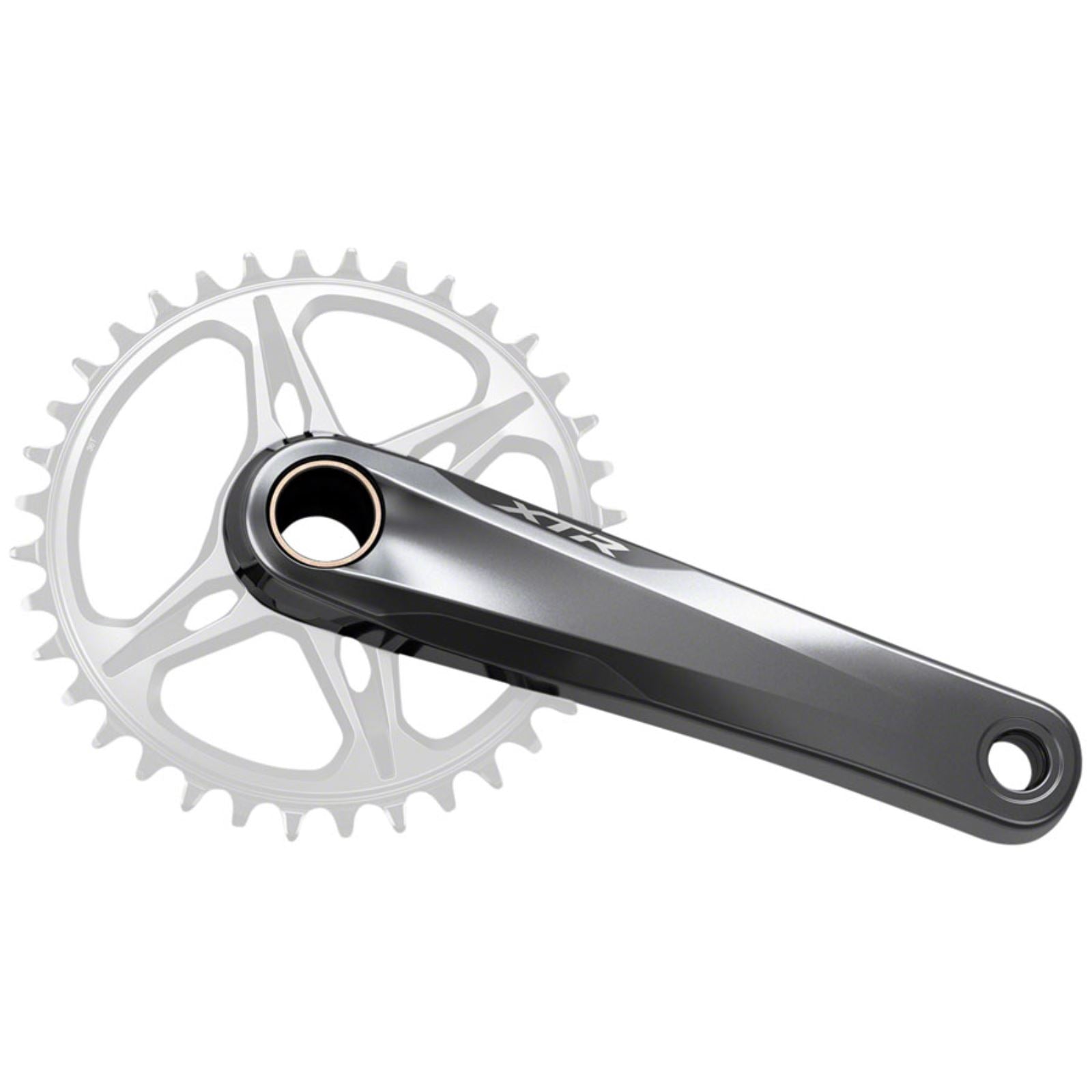 Shimano XTR FC-M9125-1 Crankset - 175mm, 12-Speed, 1x, Direct Mount [MPN: IFCM91251EXX]_1297052