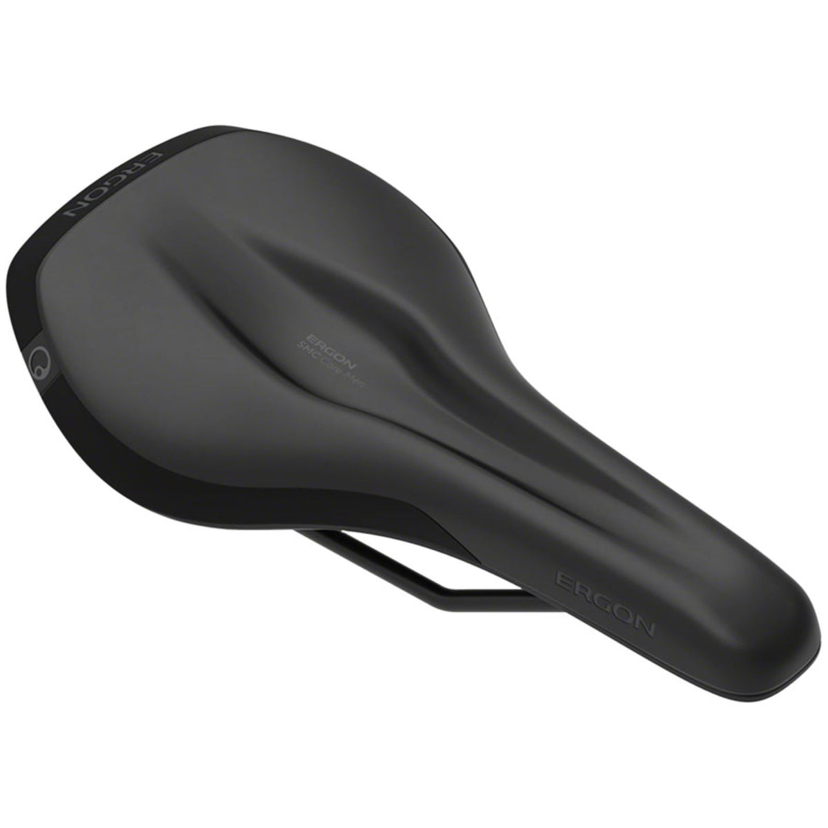 Ergon SMC Core Men's Saddle - SM/MD, Black/Gray OPEN BOX [MPN: 44030060]_2743334