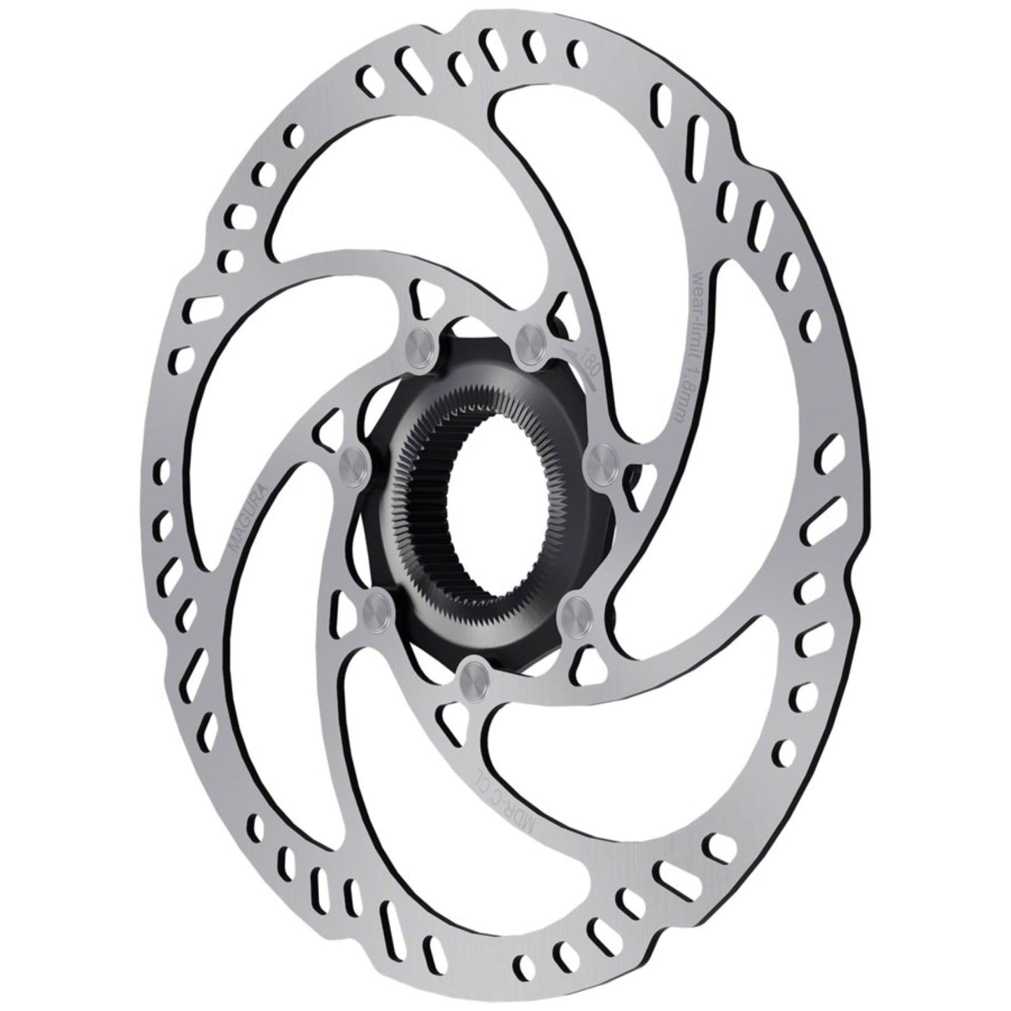 Magura MDR-C CL Disc Brake Rotor - 180mm, eBike Optimized, Silver [MPN: 2 702 237]_1300011