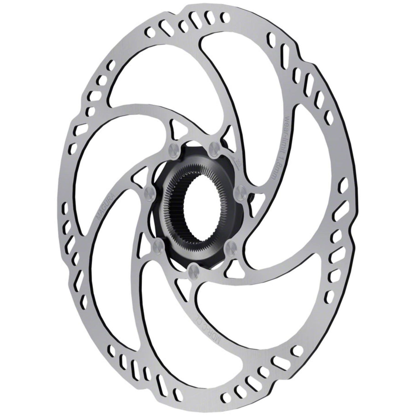 Magura MDR-C CL Disc Brake Rotor - 203mm, eBike Optimized, Silver [MPN: 2 702 239]_1300070