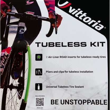 Vittoria Air-Liner Tubeless Road Kit - 2 Inserts, Tire Sealant, Small, 25mm [MPN: 11P00048]_1300226